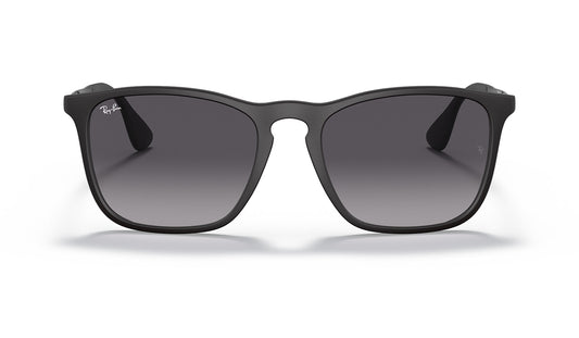 Ray-Ban RB4187 Chris Sunglasses - Black / Grey Gradient