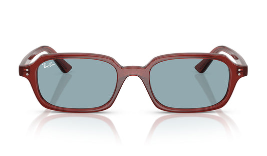 Ray-Ban RB4455 Zuri Sunglasses - Rosty Brown / Blue