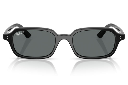 Ray-Ban RB4455 Zuri Sunglasses - Black / Dark Grey Polar