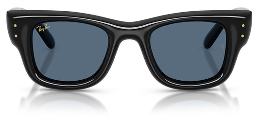 Ray-Ban RB4940 Wayfarer Puffer Sunglasses - Black / Dark Blue