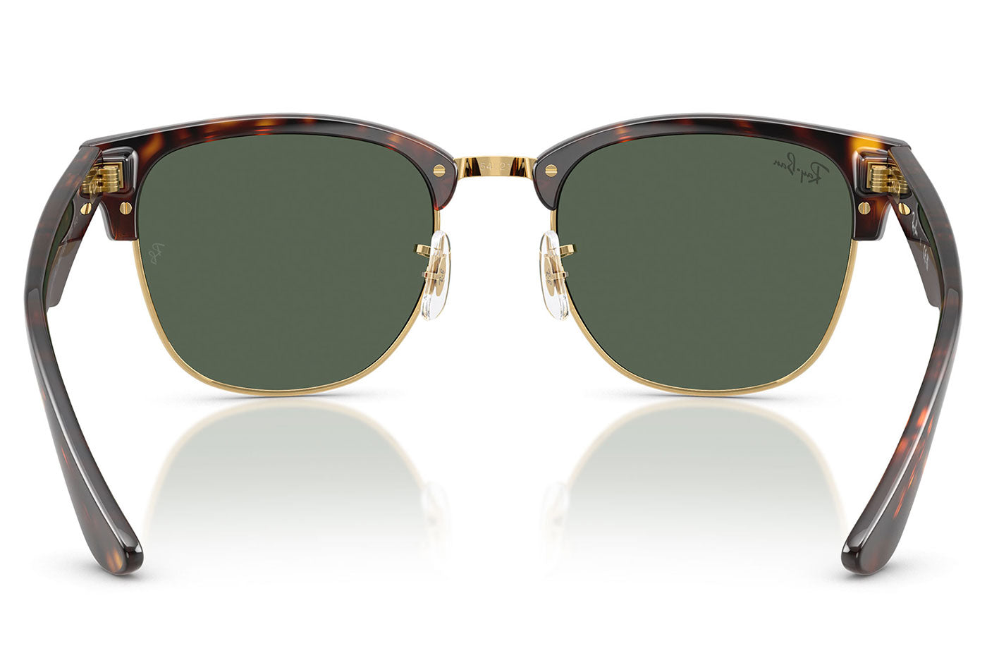 Ray-Ban RBR0504S Clubmaster Reverse Sunglasses - Havana / Dark Green