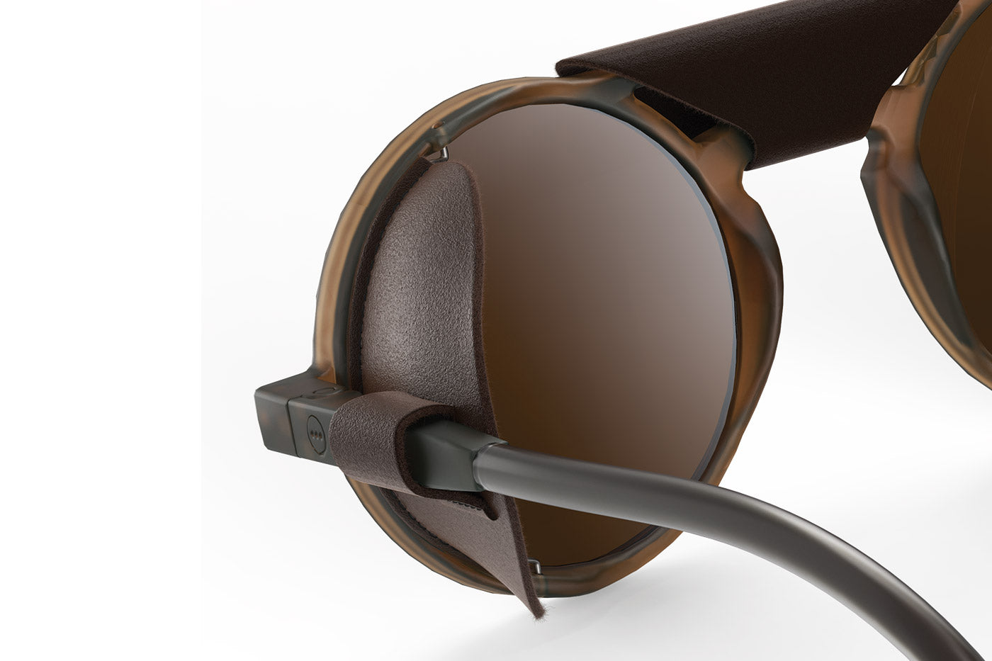 IZIPIZI #G Glacier Sunglasses - Hazel / Brown - Cat. 4 Intense Light