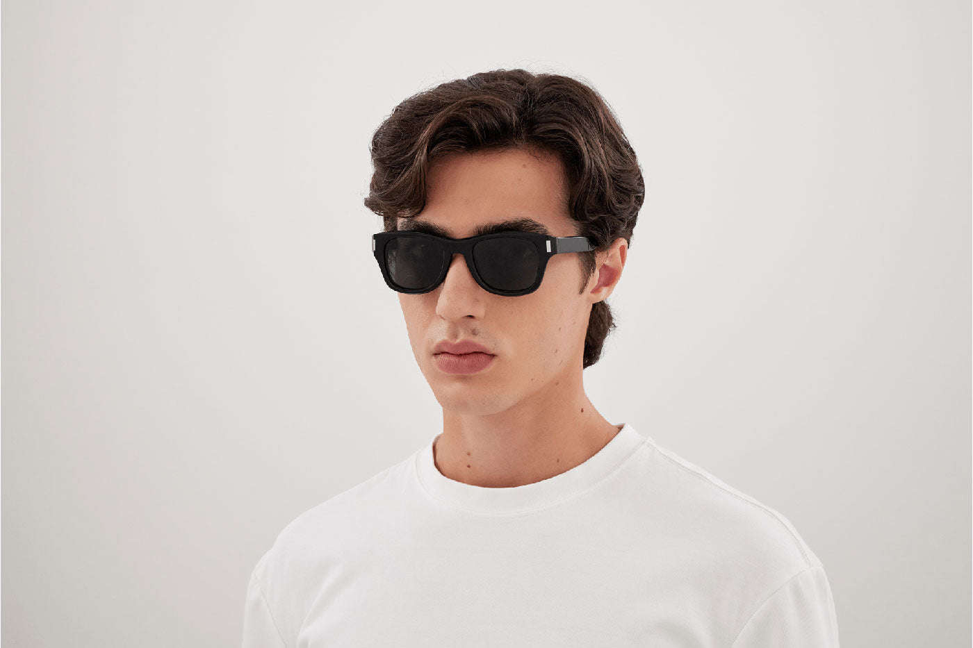 Saint Laurent SL 801 Sunglasses - Black / Black