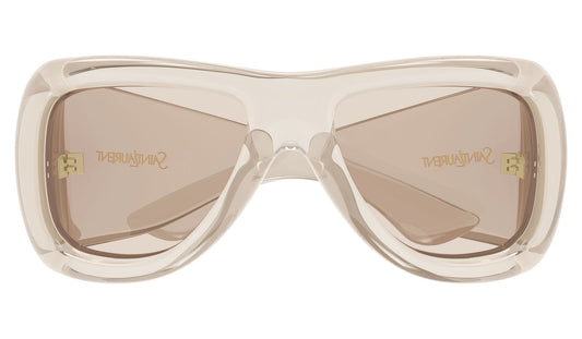 Saint Laurent SL 902 HOWL Sunglasses - Beige / Brown