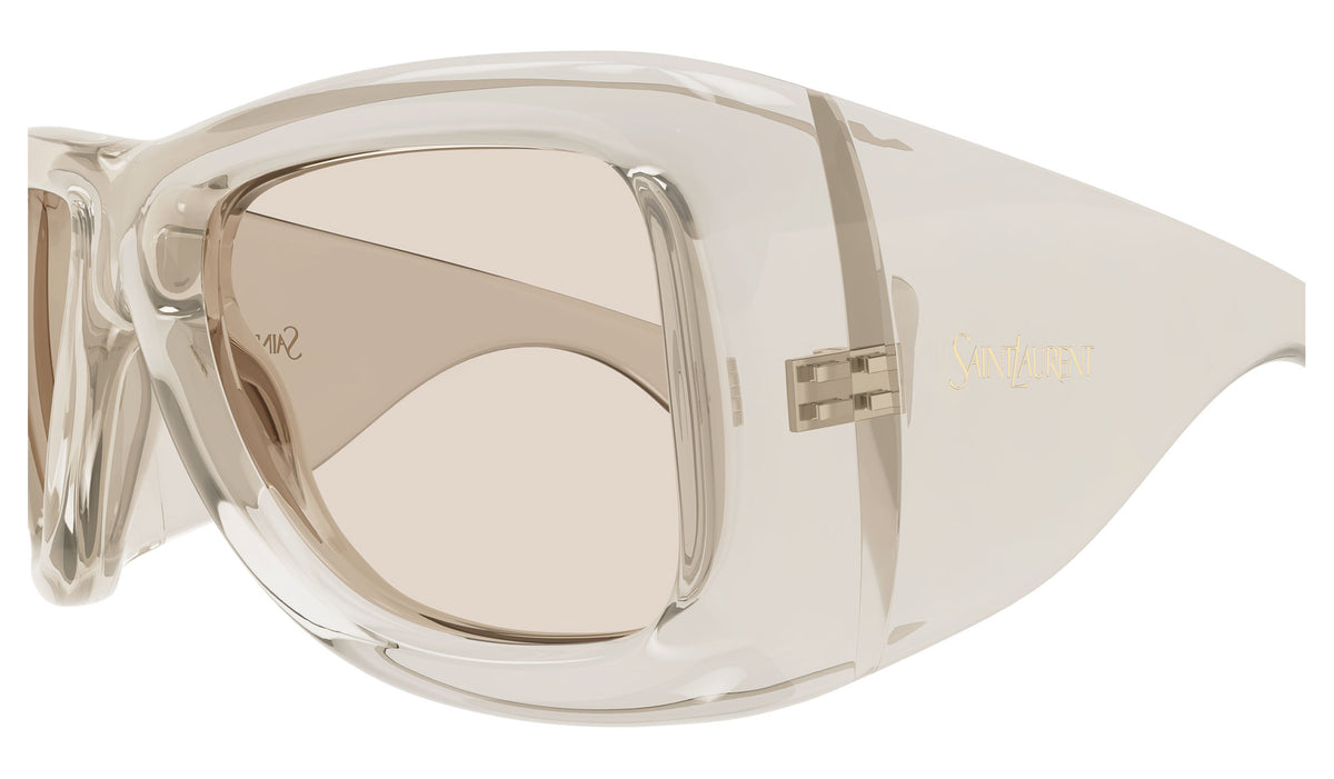 Saint Laurent SL 902 HOWL Sunglasses - Beige / Brown