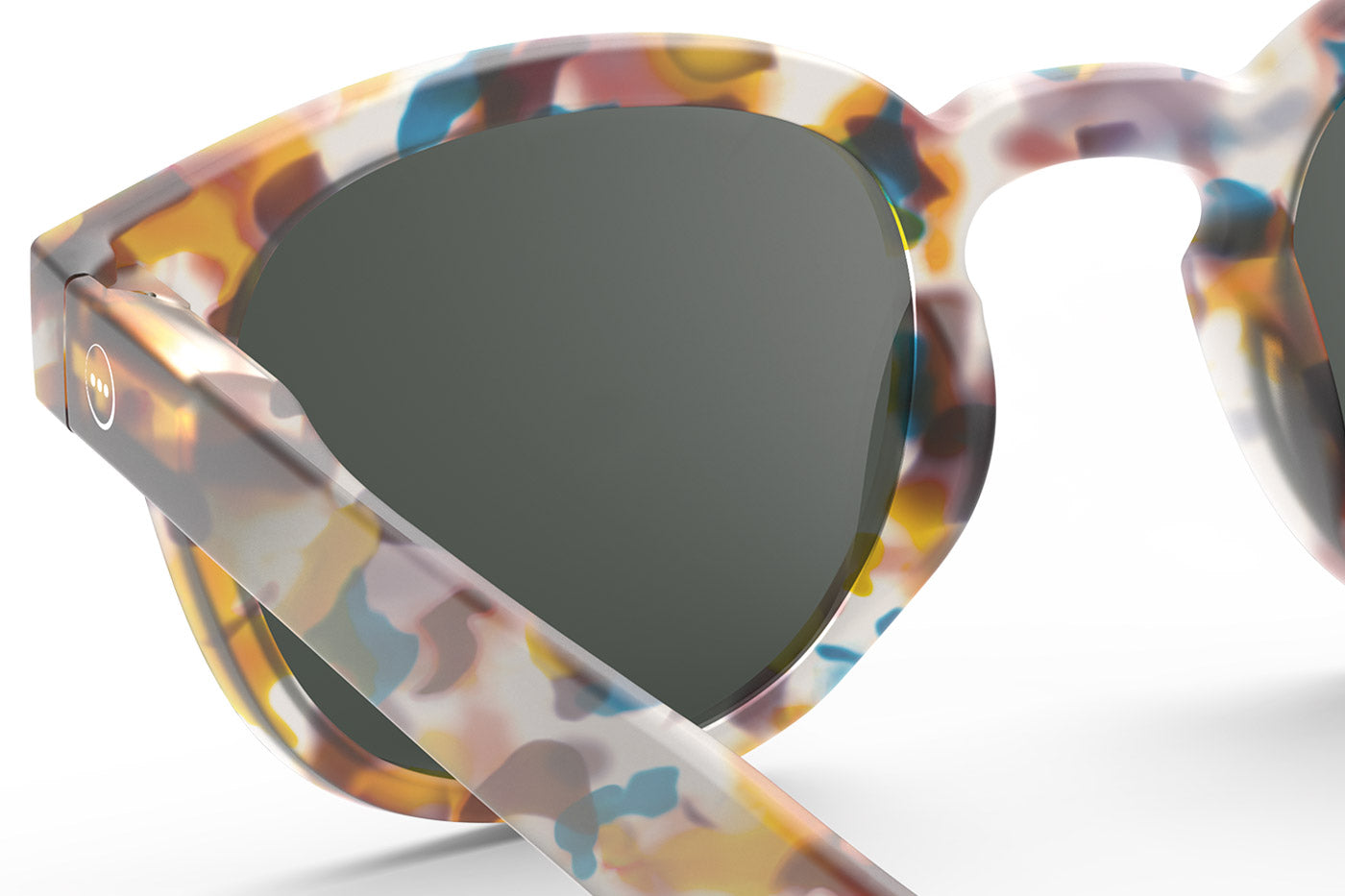 IZIPIZI #C Sunglasses - Blue Tortoise / Grey