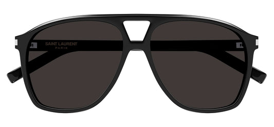 Saint Laurent SL 596 DUNE Sunglasses - Black / Black