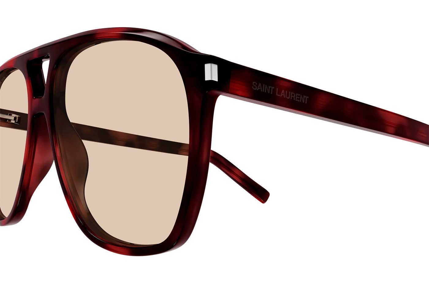 Saint Laurent SL 596 DUNE Sunglasses - Havana / Brown