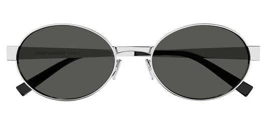Saint Laurent SL 692 Sunglasses - Silver / Grey