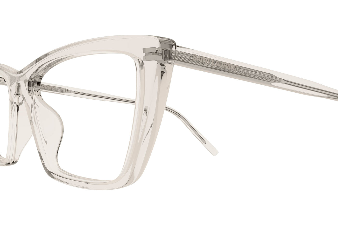 Saint Laurent SL 737 MICA THIN OPT Glasses - Beige