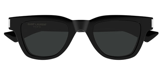 Saint Laurent SL 789 JACQUES Sunglasses - Black / Crystal / Black