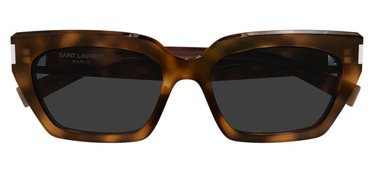Saint Laurent SL 826 PAGE Sunglasses - Havana / Grey