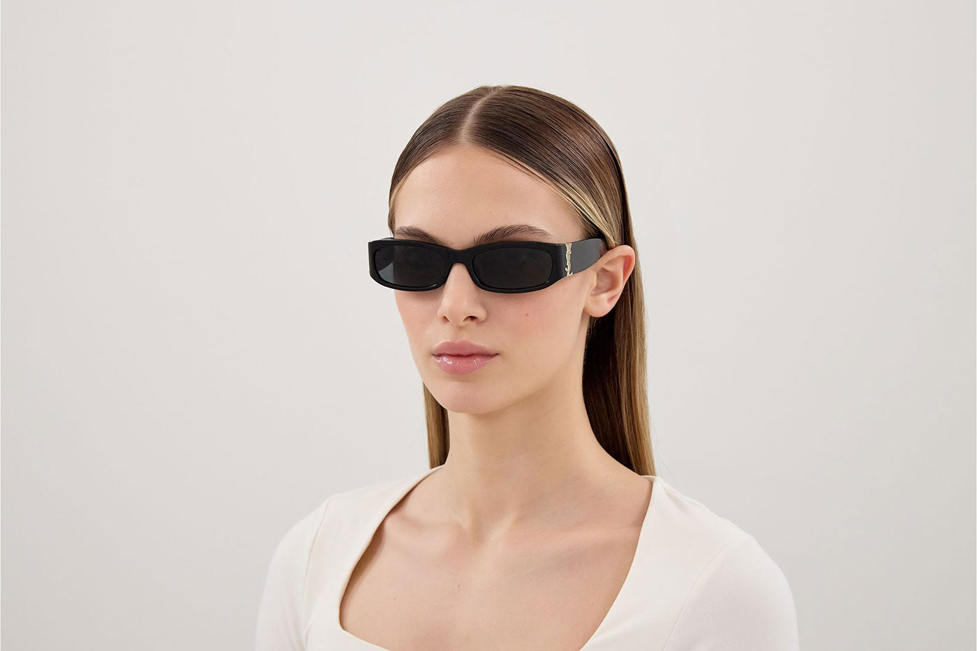 Saint Laurent SL M152 Sunglasses - Black / Black