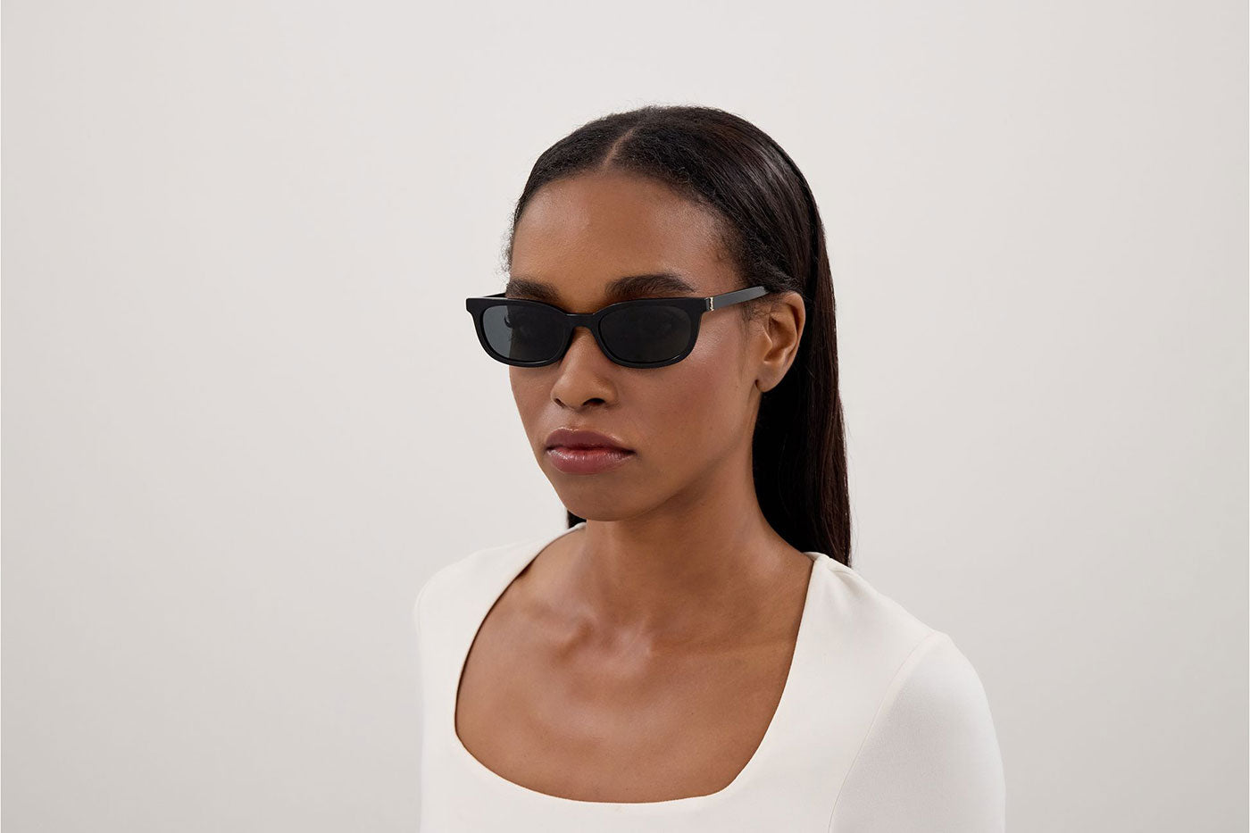 Saint Laurent SL M160 Sunglasses - Black / Black