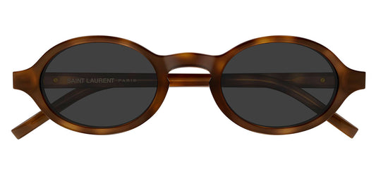 Saint Laurent SL M161 Sunglasses - Havana / Grey