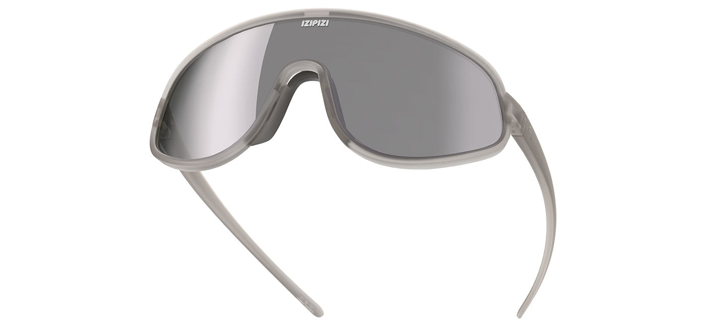 IZIPIZI Speed L Sunglasses - Light Grey Crystal / Grey - Cat. 3 All Weather