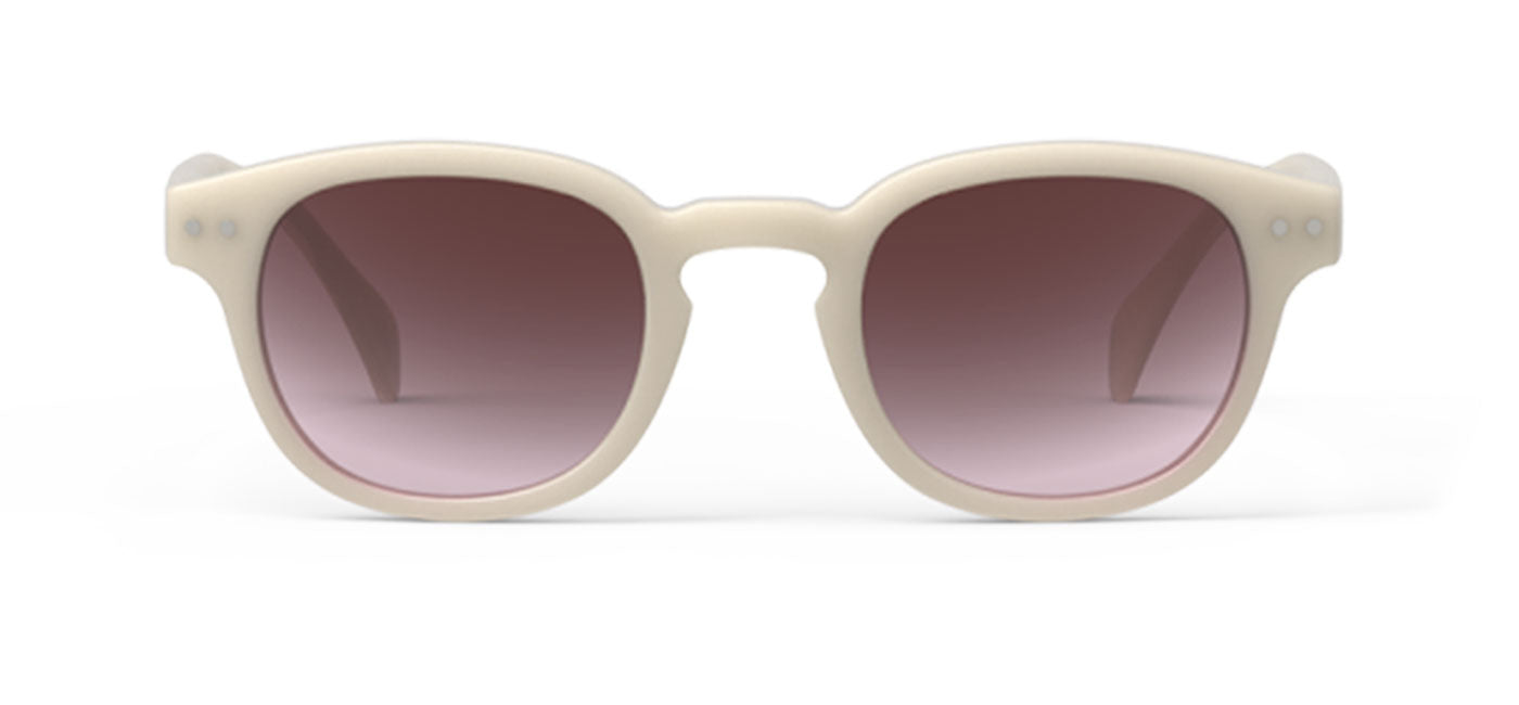 IZIPIZI #C Sunglasses - Vintage Cream / Violet Shading