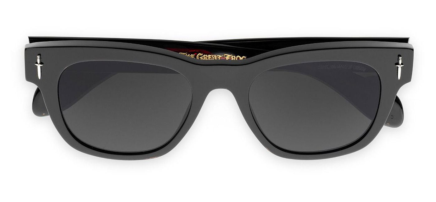Cutler and Gross x The Great Frog Crossbones Sunglasses - Black / Grey