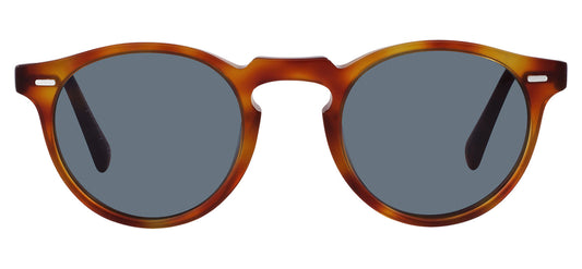 Oliver Peoples OV5217S Gregory Peck Sunglasses - Semi Matte LBR / Indigo Photochromic
