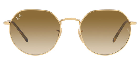 Ray-Ban RB3565 Jack Sunglasses - Gold / Light Brown Gradient