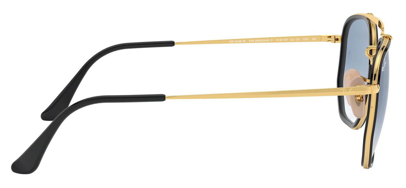 Ray-Ban RB3648M Marshal II Sunglasses - Gold / Blue Gradient