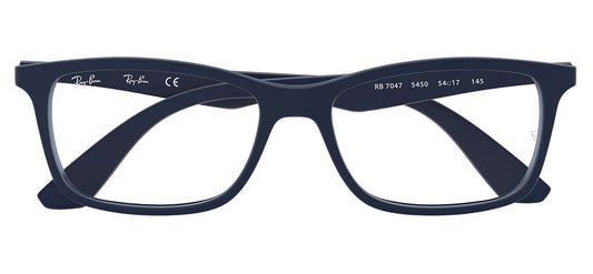 Ray-Ban RX7047 Glasses - Matte Transparent Blue