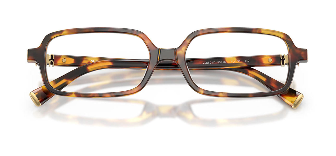 Miu Miu MU 01YV Glasses - Honey Havana