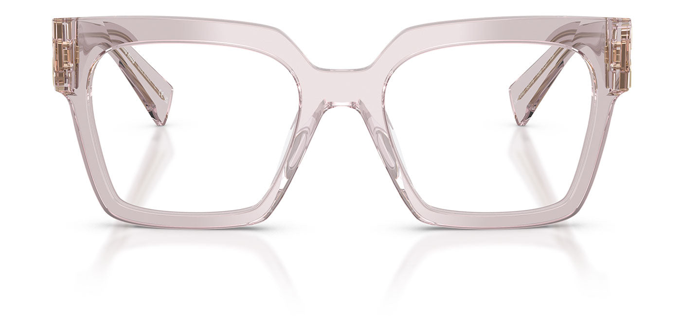 Miu Miu MU 04UV Glasses - Transparent Mauve