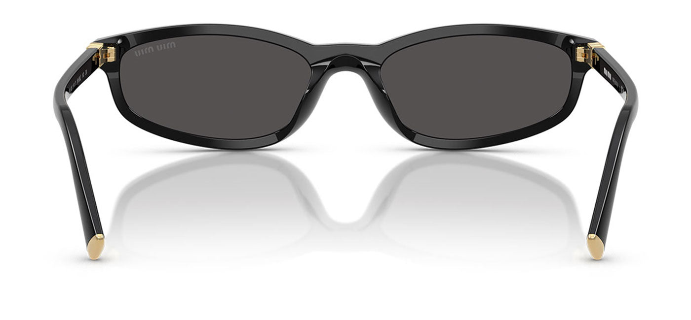 Miu Miu MU A06S Sunglasses - Black / Dark Grey
