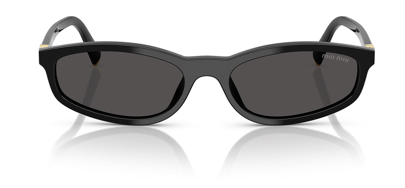 Miu Miu MU A06S Sunglasses - Black / Dark Grey