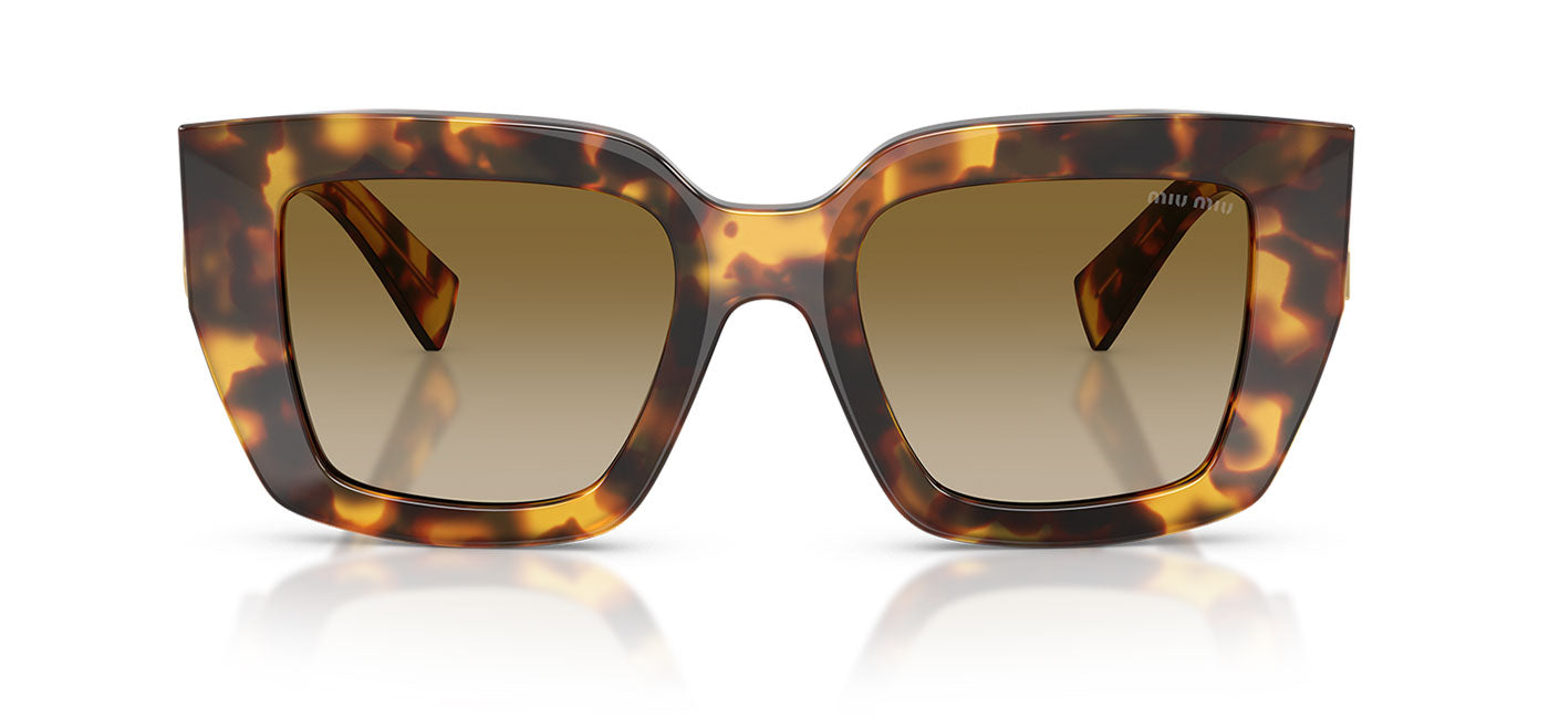 Miu Miu MU B05S Sunglasses - Honey Havana / Brown Gradient