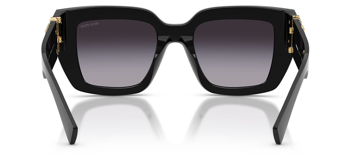 Miu Miu MU B05S Sunglasses - Black / Grey Gradient