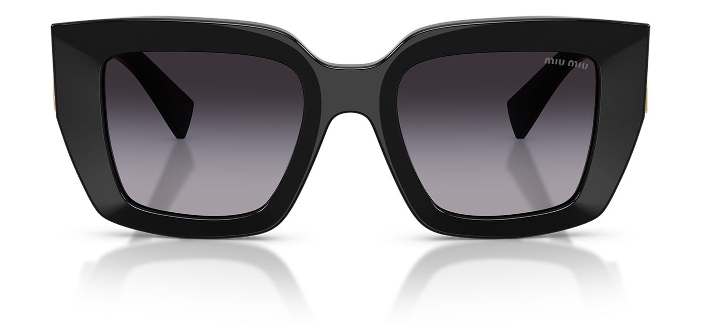 Miu Miu MU B05S Sunglasses - Black / Grey Gradient