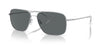 Oliver Peoples OV1150S Clifton Sunglasses - Silver / Dark Grey Polarised