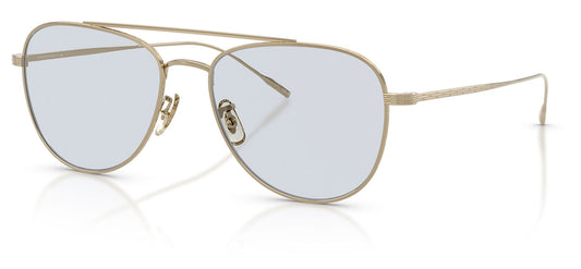 Oliver Peoples OV1363T Stilson Glasses - Gold / Demo Lens Blue Wash