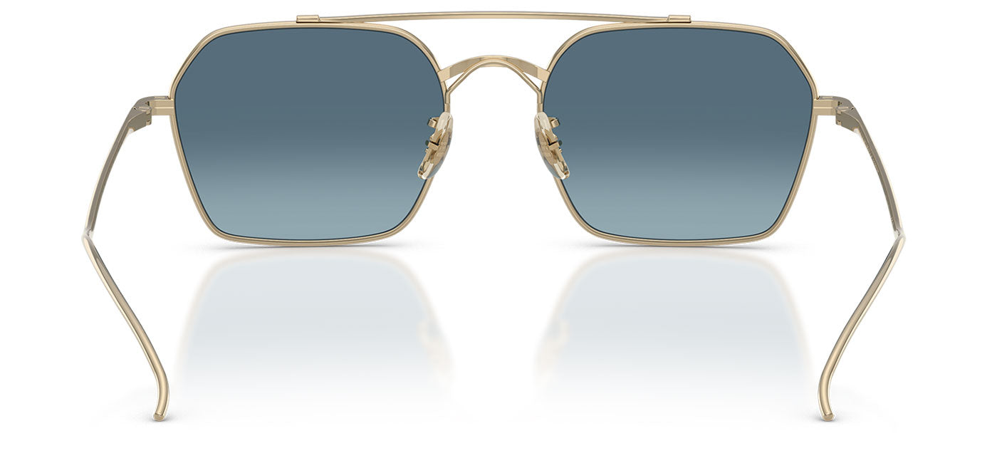 Oliver Peoples OV1365ST TK-15 Sunglasses - Gold / Marine Gradient