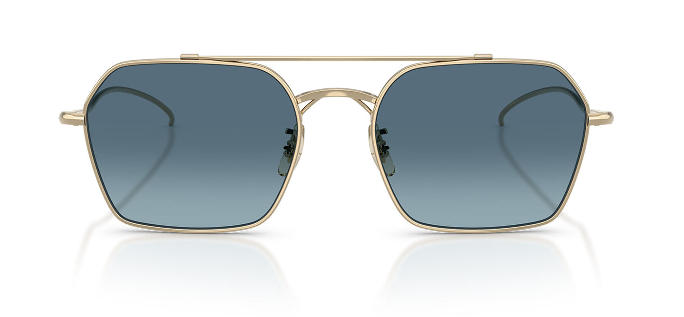 Oliver Peoples OV1365ST TK-15 Sunglasses - Gold / Marine Gradient