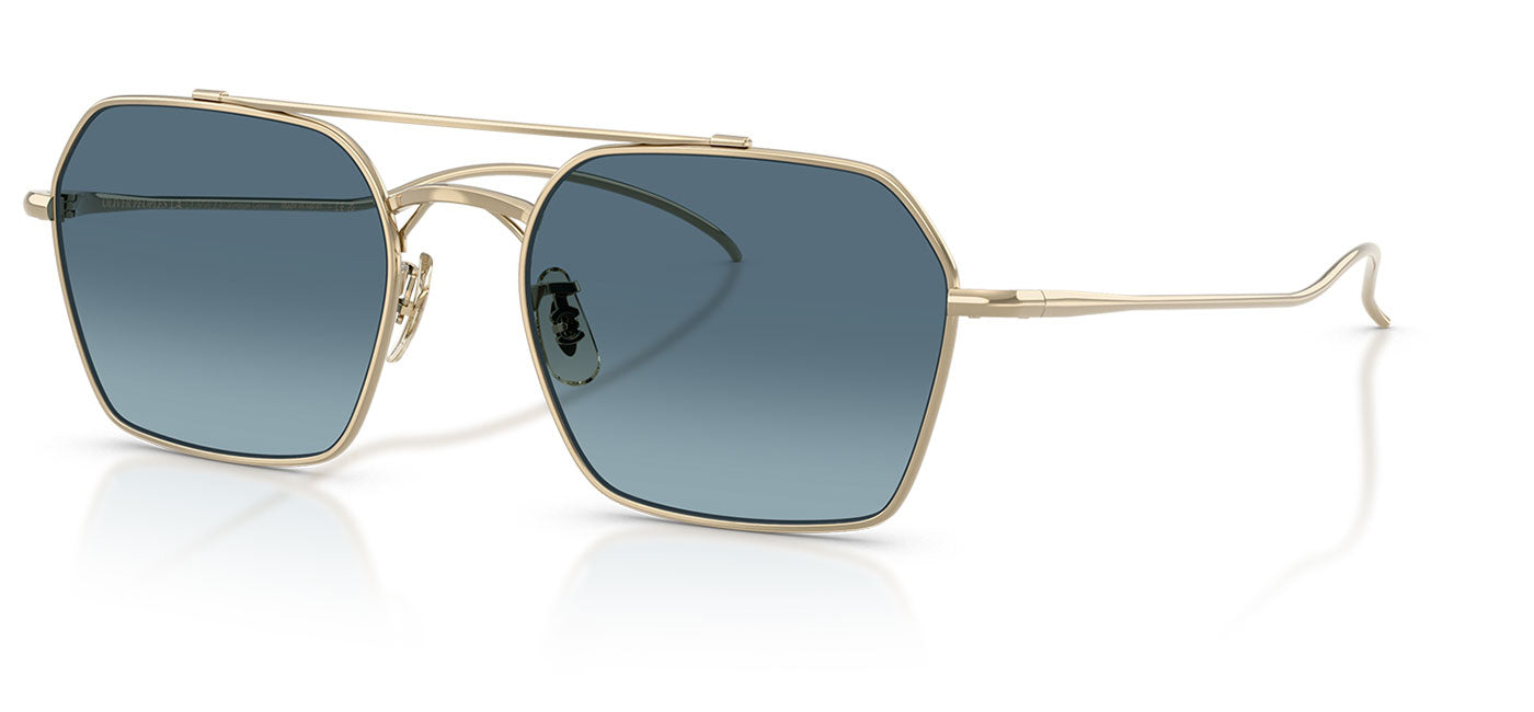 Oliver Peoples OV1365ST TK-15 Sunglasses - Gold / Marine Gradient
