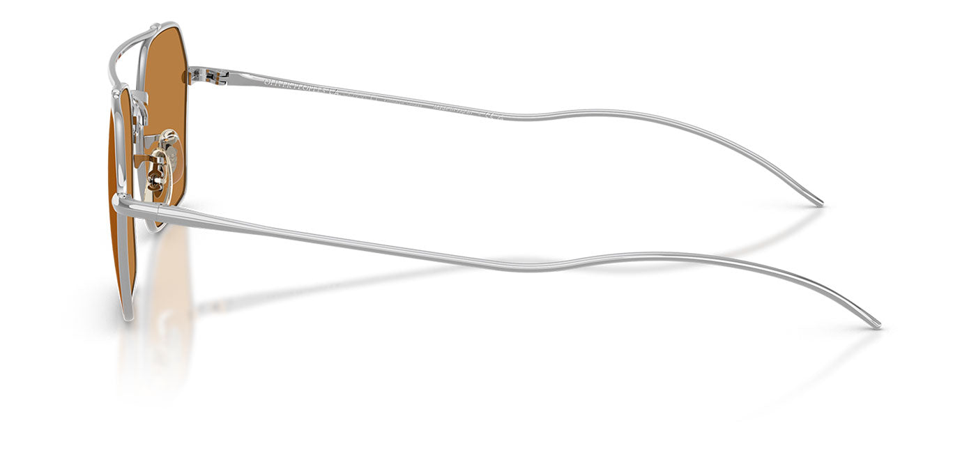 Oliver Peoples OV1365ST TK-15 Sunglasses - Silver / Cognac