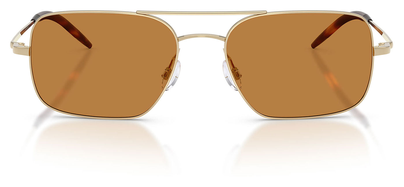 Oliver Peoples OV1373S Victory II Sunglasses - Gold / Cognac