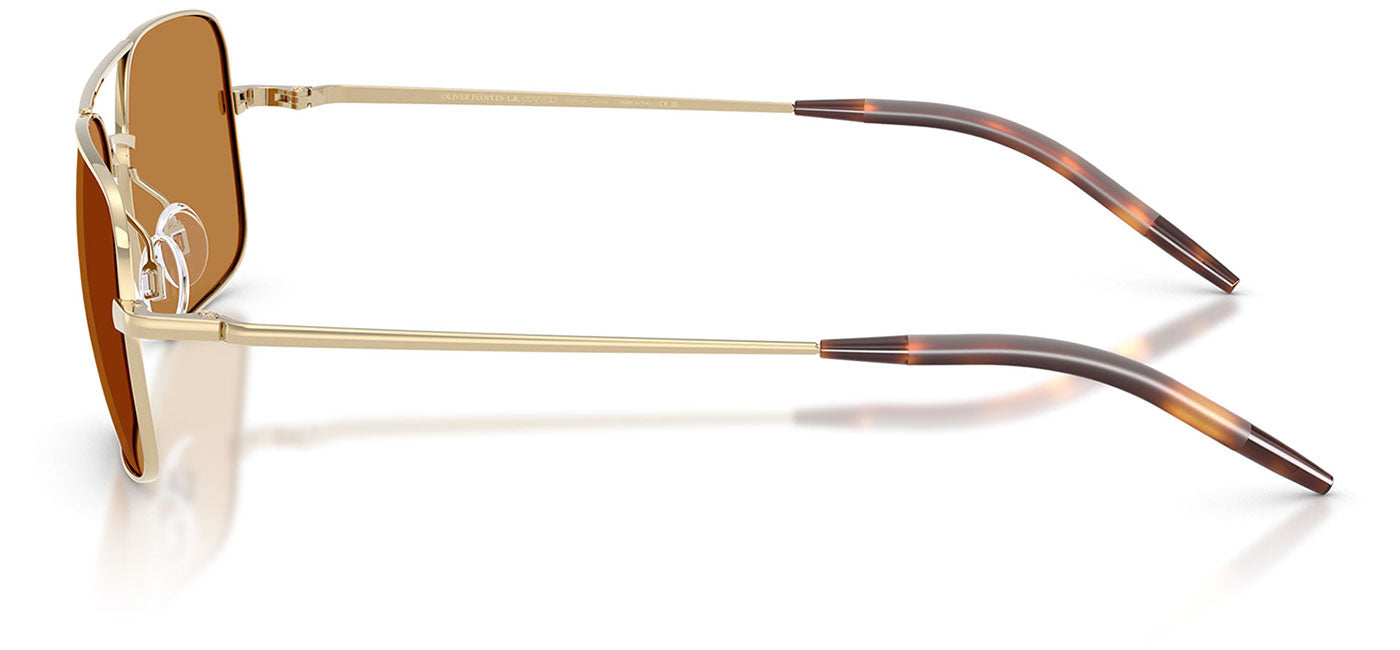 Oliver Peoples OV1373S Victory II Sunglasses - Gold / Cognac
