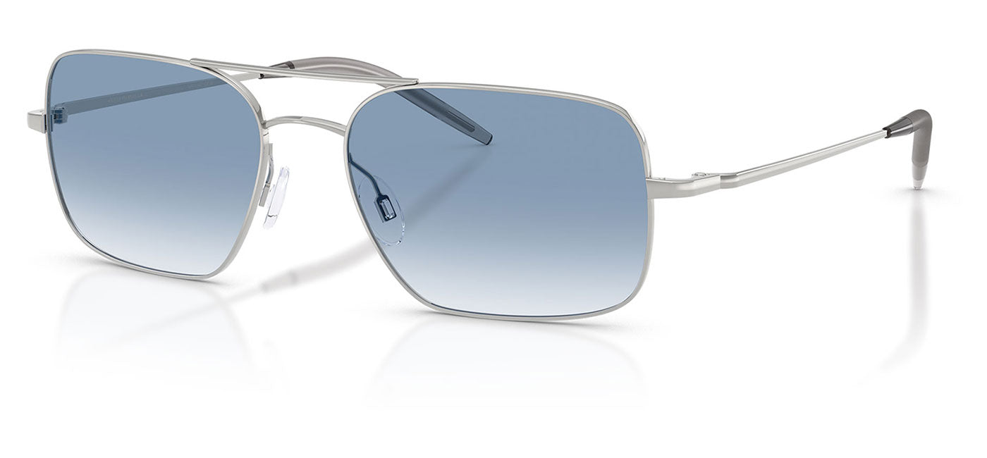 Oliver Peoples OV1373S Victory II Sunglasses - Silver / Ocean Gradient