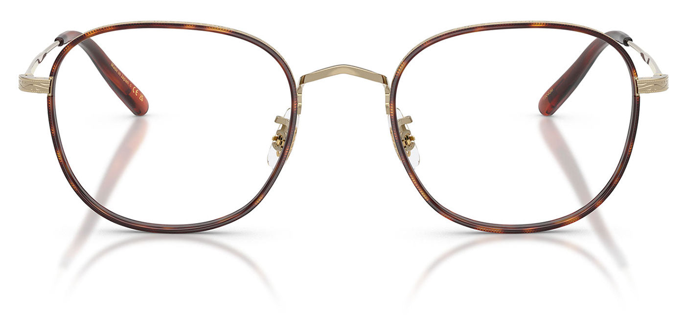 Oliver Peoples OV1375T Mehr Glasses - Gold & Dark Mahogany