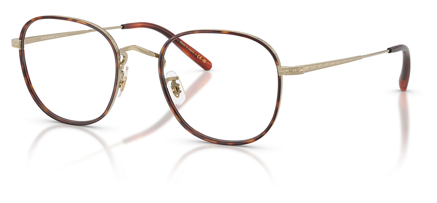Oliver Peoples OV1375T Mehr Glasses - Gold & Dark Mahogany