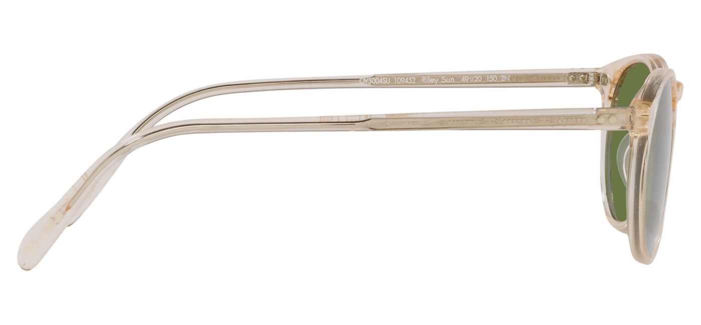 Oliver Peoples OV5004SU Riley Sunglasses - Buff / Green