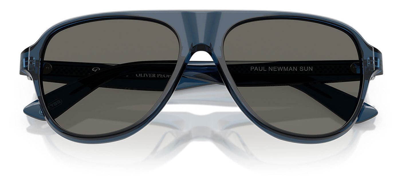 Oliver Peoples OV5581SU Paul Newman Sunglasses - Newman Blue / Carbon Grey