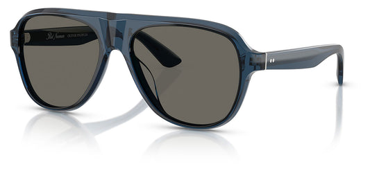 Oliver Peoples OV5581SU Paul Newman Sunglasses - Newman Blue / Carbon Grey
