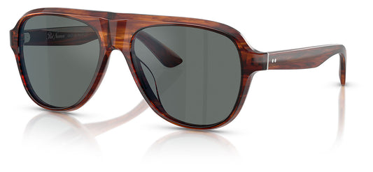 Oliver Peoples OV5581SU Paul Newman Sunglasses - Dark Amber Smoke / Regal Blue