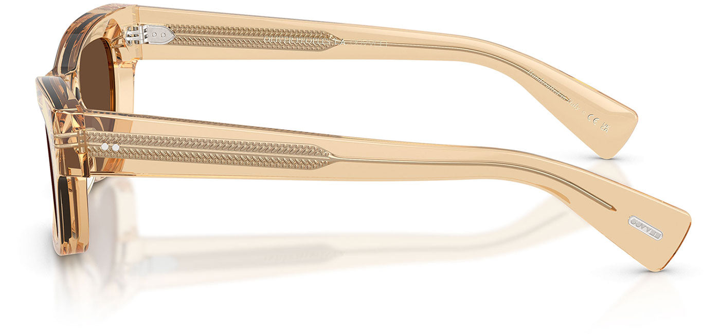 Oliver Peoples OV5609SU Sonia Sunglasses - Champagne / Terra Polarised