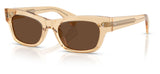 Oliver Peoples OV5609SU Sonia Sunglasses - Champagne / Terra Polarised